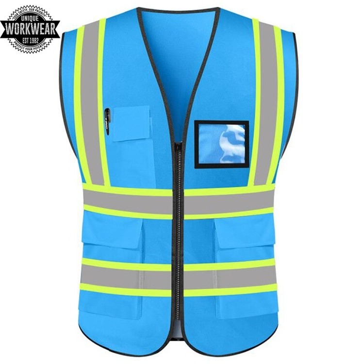 Hi Vis Heavy Duty Safety Vest OEM Service High Quality Visibility Tactical Vest Hi Vis Reflective Safety Vest