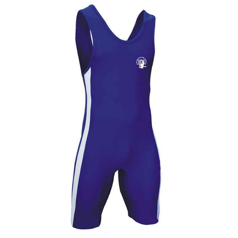 Tight Training Suit Print Wrestling Suit Freestyle Competition Training One-piece Wrestling Suit Children Adult High Stretch men