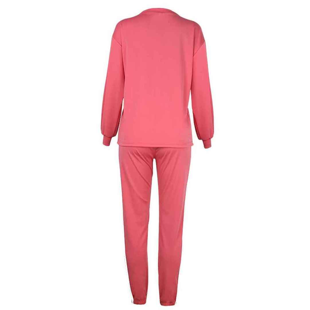 Wholesale Women Tracksuits Ladies Fashionable Plain Sweat suit For Girls Custom Made Gym Training Ladies Tracksuits