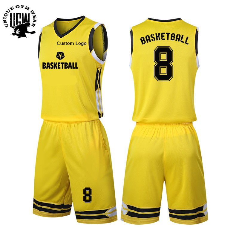 Basketball Sublimation Print 100% Polyester Basketball Jersey With Custom Logo Latest Style Basketball Uniform