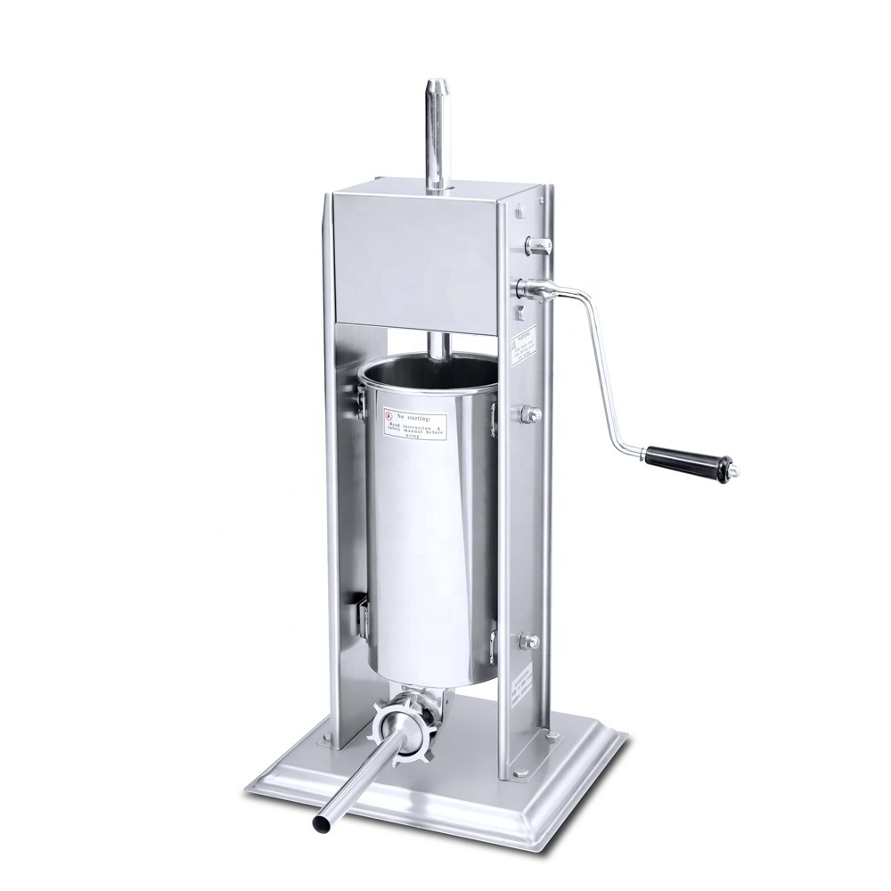 Manual Sausage Filler Meat Filling Machine Sausage Output Machine StainlessSteel Sausage Stuffer Meat Processing Machine