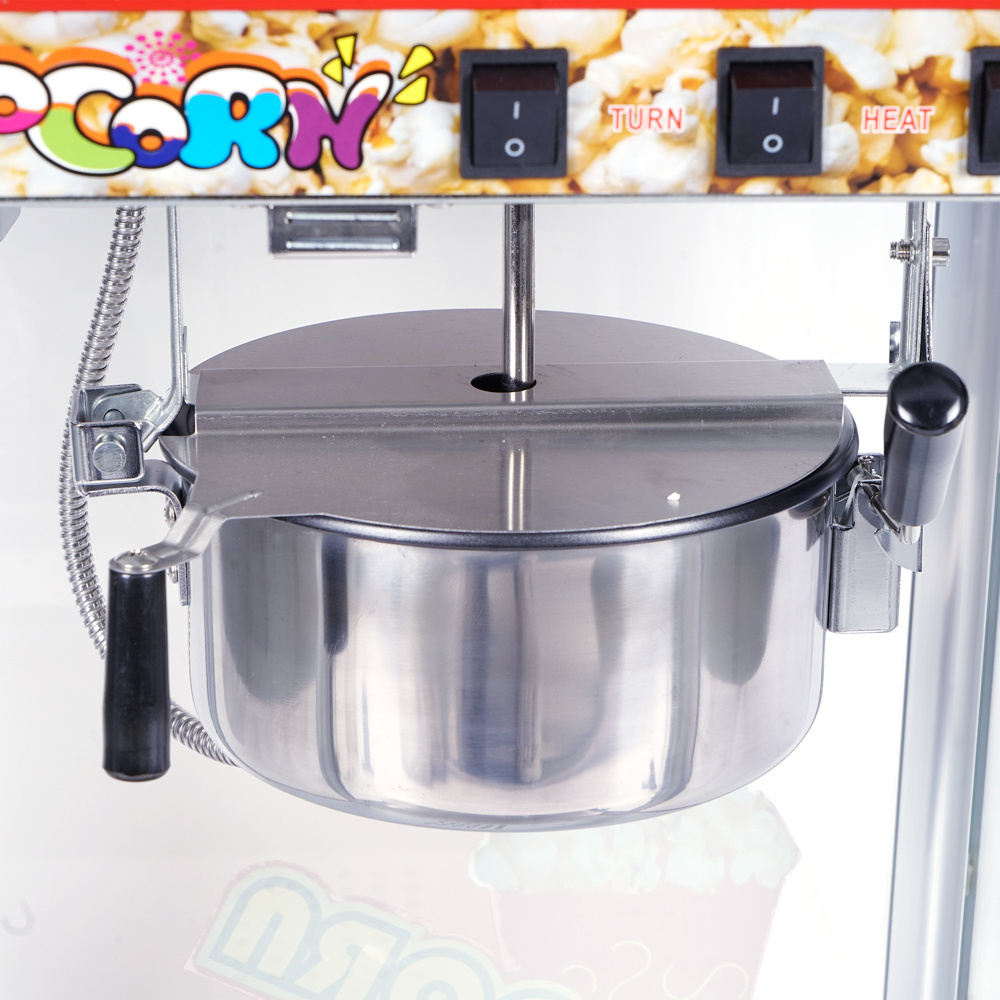 Industrial Caramel Flavored Electric Popcorn Machine Commercial Popcorn Making Machine