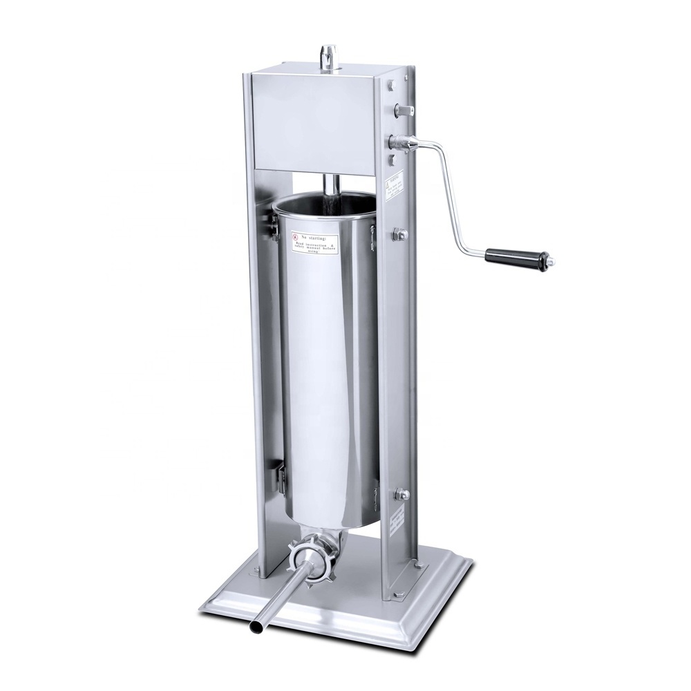 Manual Sausage Filler Meat Filling Machine Sausage Output Machine StainlessSteel Sausage Stuffer Meat Processing Machine