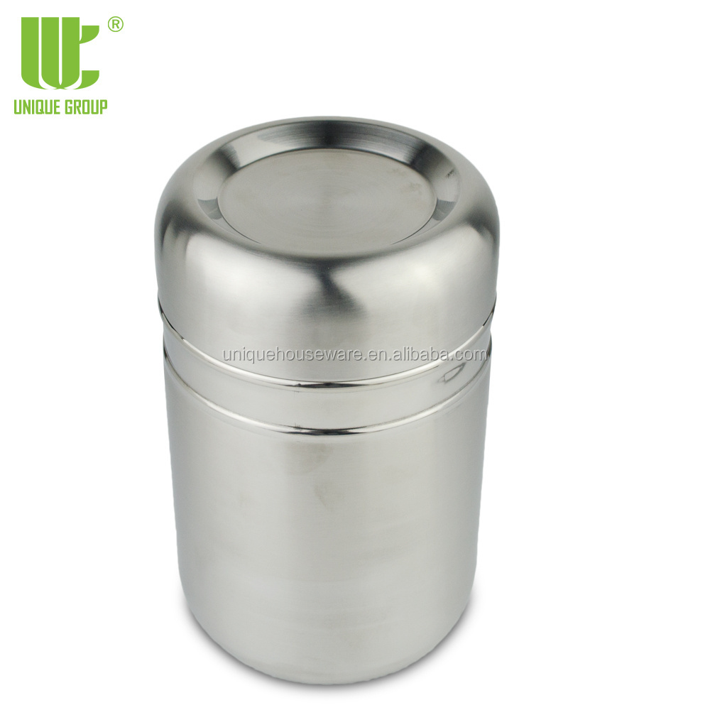 Unique Group 1.5L 1.9L Stainless Steel Glass Iiner Vacuum Flasks Metal Stash Jar Kitchen Containers Storage Boxes Yogurt Maker