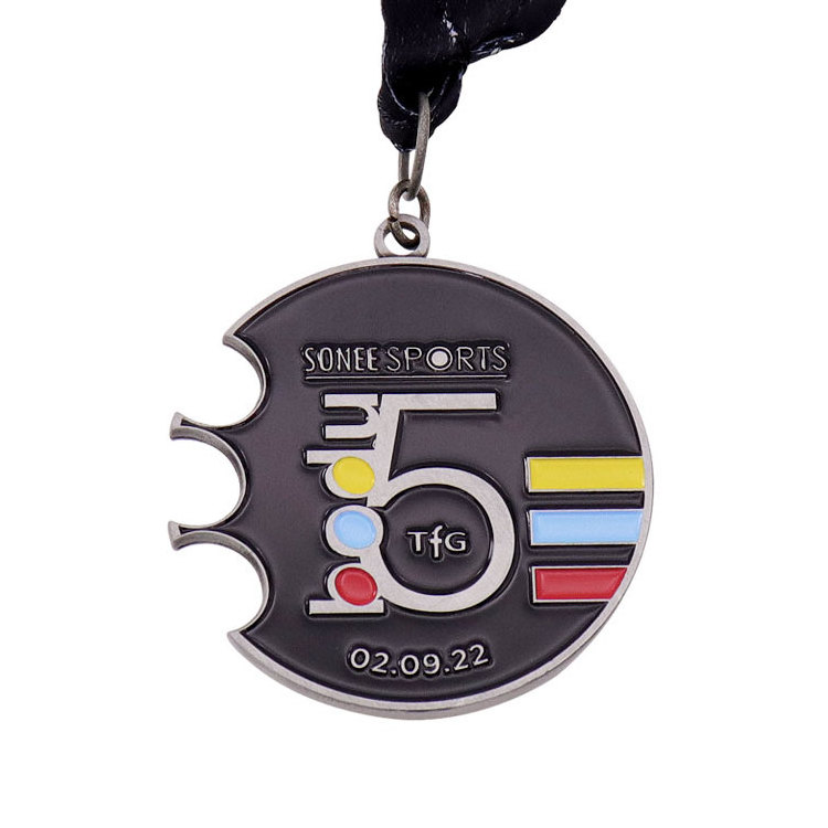 Manufacturers Design Custom 3D Bowling Medals Commemorative Dance Competition Champion Hanging Medals