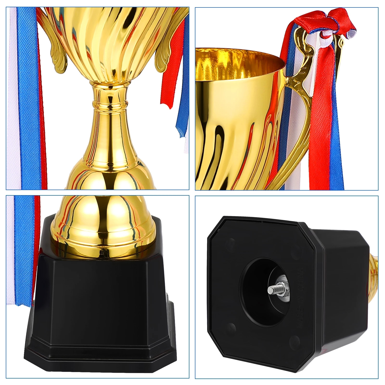 Custom Award World Sport Cup Trophy UAE Metal Basketball Medals and Crown Trophies Grammy Award Pigeon Trophy