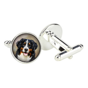 Uncommon Goods Cufflinks Pet Lover Gifts Personalised Custom Vintage Dog Cufflinks