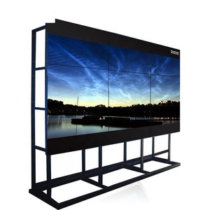 46/49/55/65 inch 1080P FHD UHD 0.88/1.7/1.8/3.5 mm Ultra Slim Bezel LCD Video Wall Display