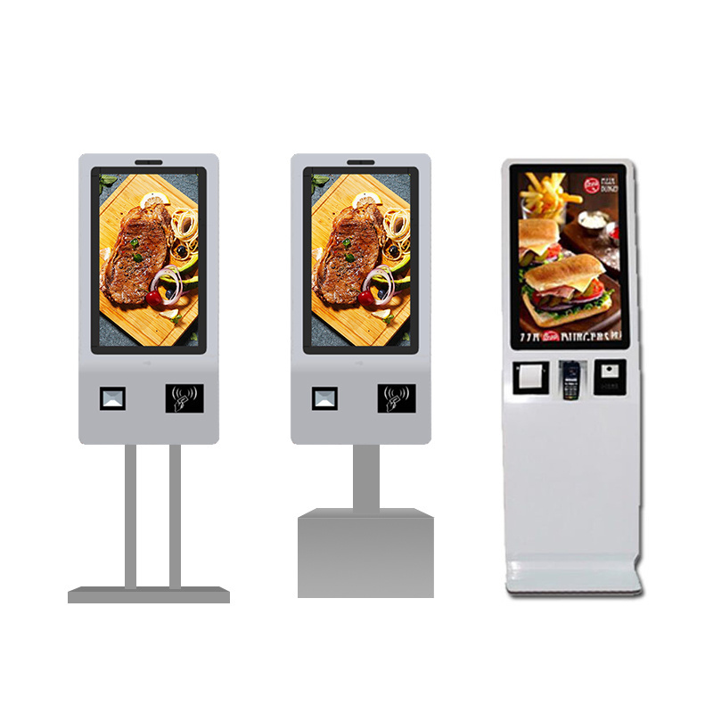 32 inch touch screen self-service terminal restaurant touch screen kiosk cash acceptor kiosk atm machine