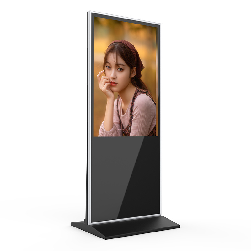 Floor Standing Kiosk 32 43 49 65 Vertical 55 inch touch screen monitor Digital Signage Interactive Totem LCD Advertising Player