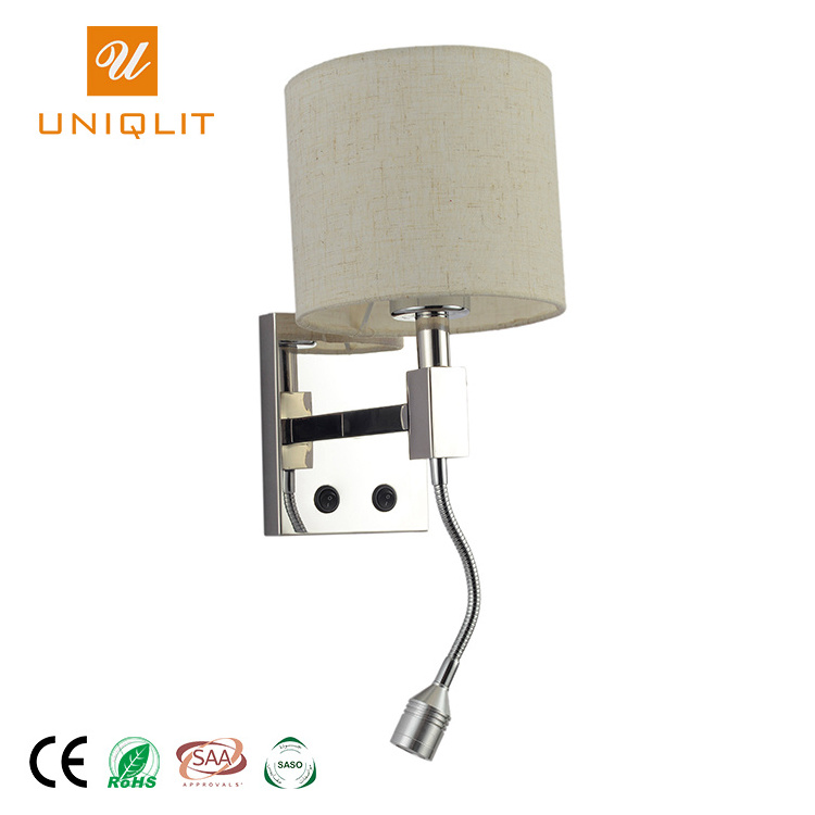 Cheap Contemporary Simple Style Wall Lamps Sconces Metal Corner LED Wall Light Lamp For Hotel