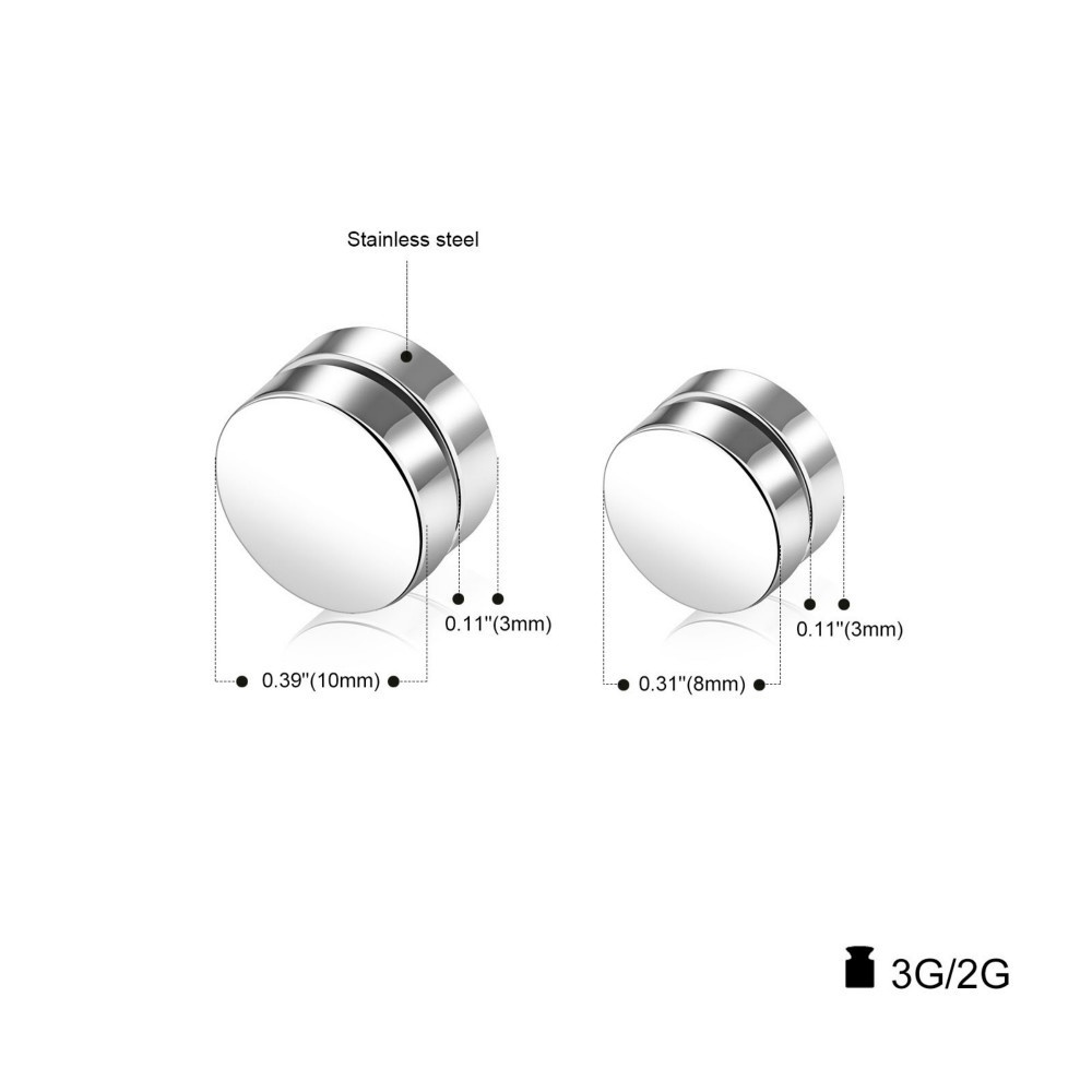 Fashion Earrings jewelry Stainless Steel Earrings for men