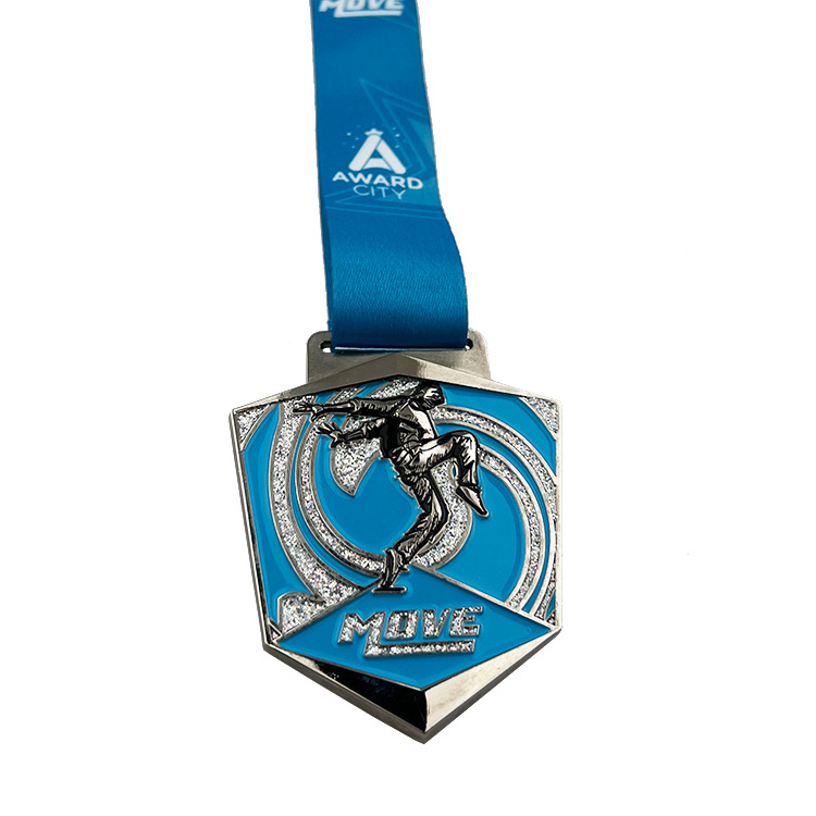 Manufacturer Free Design Medals Custom Sports Award Customized  Logo Shape Metal Medals