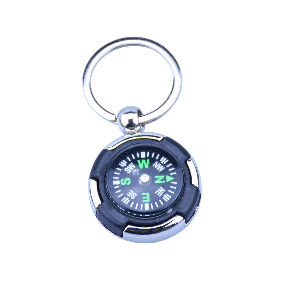 Enamel keychain custom rotating 3D diamonds lighter metal carabiner calendar keychain