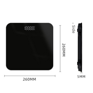 Tempered Glass Home Electronic Body Weighing Scale Health Bathroom Scale Digital Personal Weighing Scale For Human Body