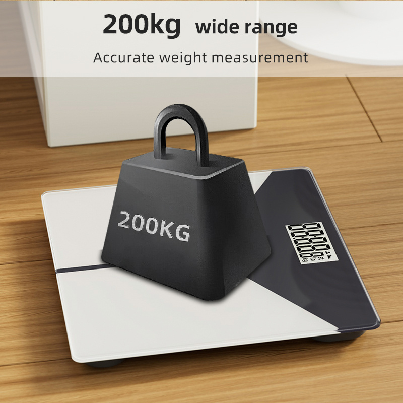 High Accurate Electronic Weighing Scale Tempered Glass Digital Body Weight Personal Scale body weight scale