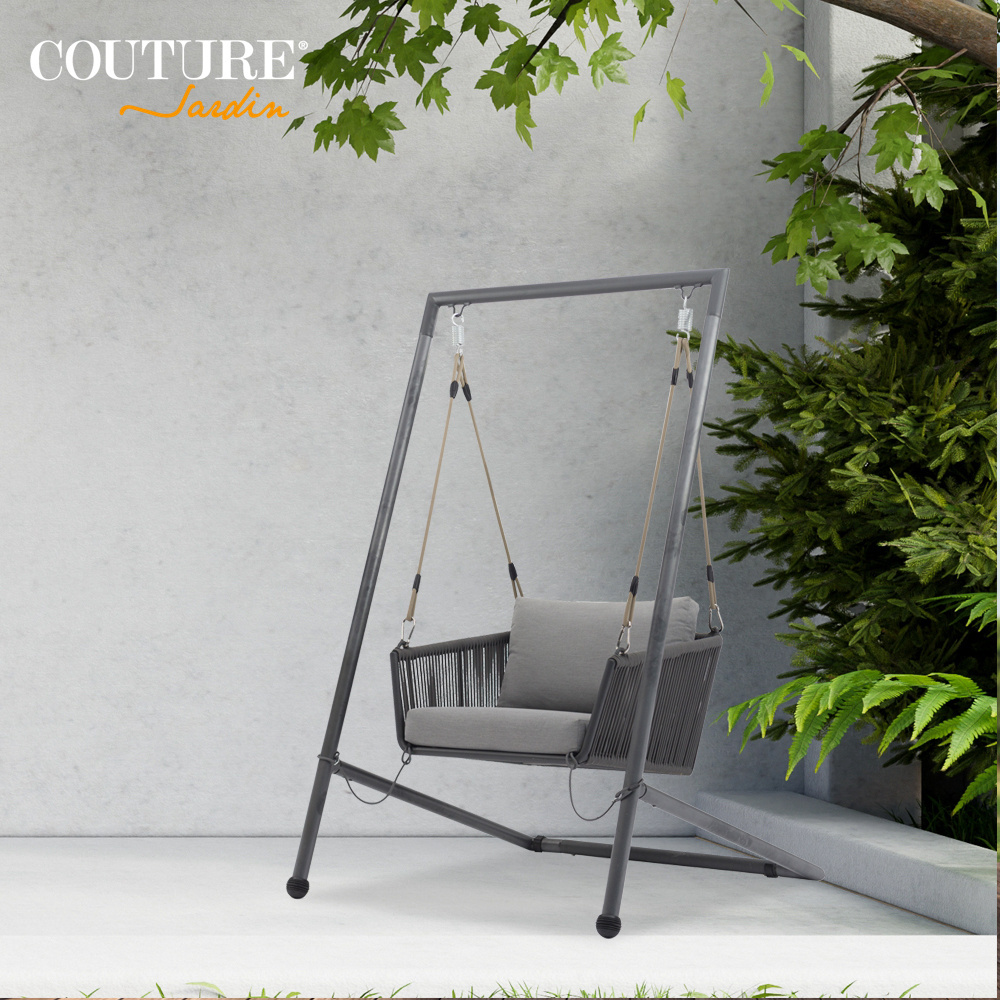 Couture Manufacturers direct sale patio swing egg chair folding hanging chair Rattan Egg chair