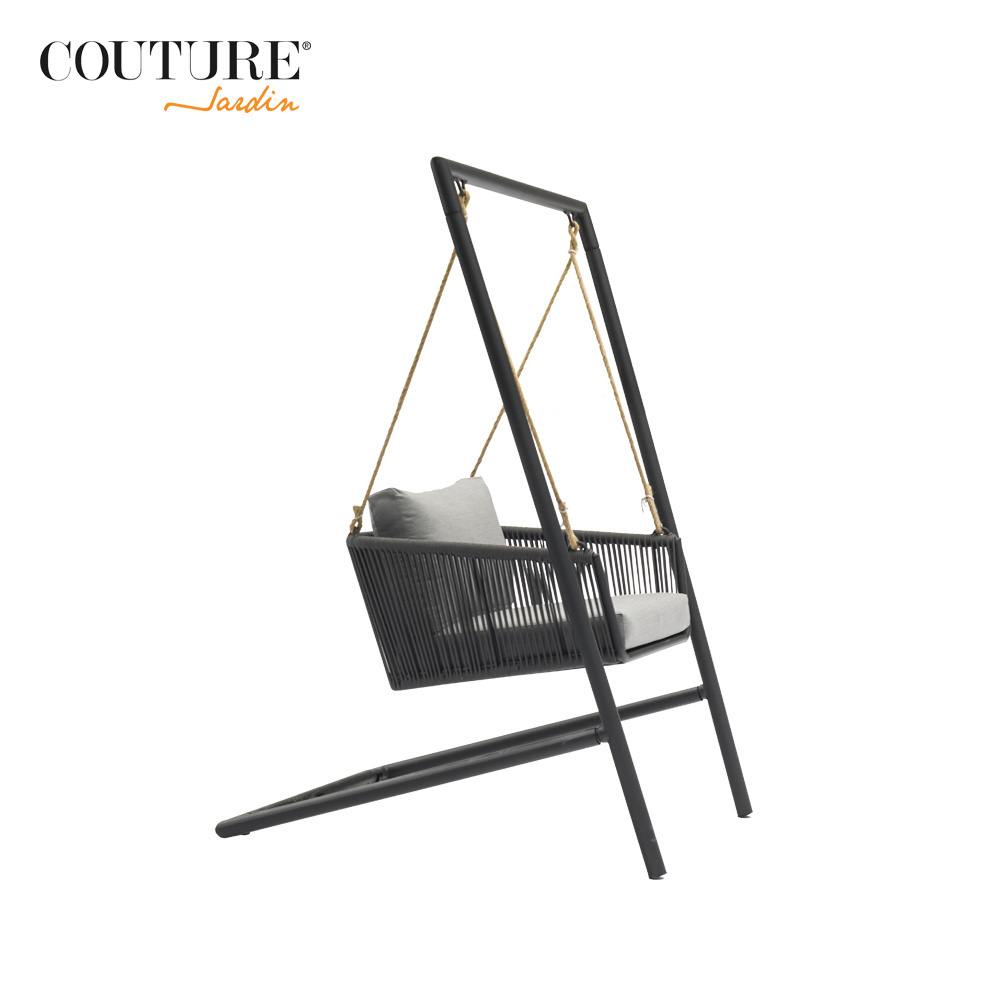 Couture Manufacturers direct sale patio swing egg chair folding hanging chair Rattan Egg chair