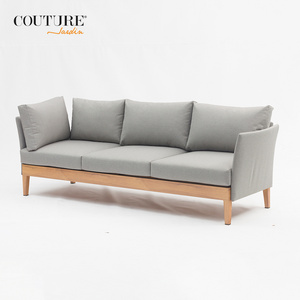 Couture Jardin Welcome Furniture Living Room Sofas Set Classic Sofa  Fabric 3-Seat Chair With Cushion