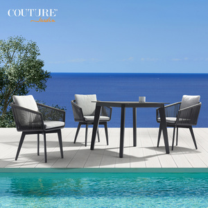 Couture Jardin Diva Outdoor Rope Furniture Sets Rope Sofa Set Outdoor Patio Furniture Garden Table And Chairs