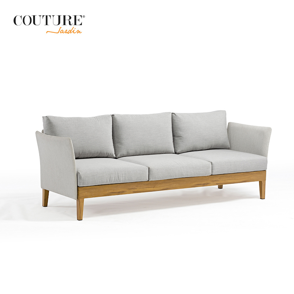 Couture Jardin Welcome Furniture Living Room Sofas Set Classic Sofa  Fabric 3-Seat Chair With Cushion