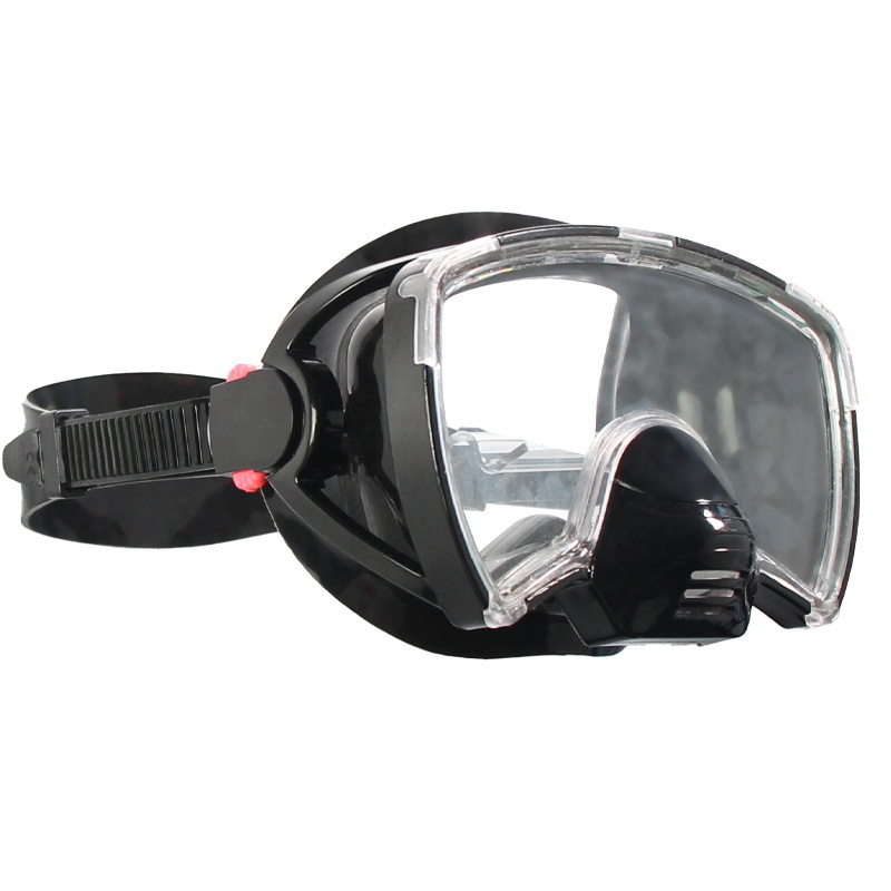 Custom Diving Equipment Detachable Camera Mount Snorkeling Mask 180 Panoramic View Double Tube Snorkeling Diving Mask