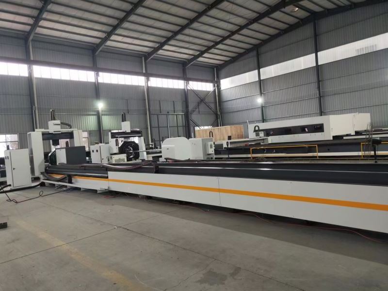 Industry Carbon Steel Stainless Aluminum Pipe Cutting Machine 3D structural steel fiber laser cutter