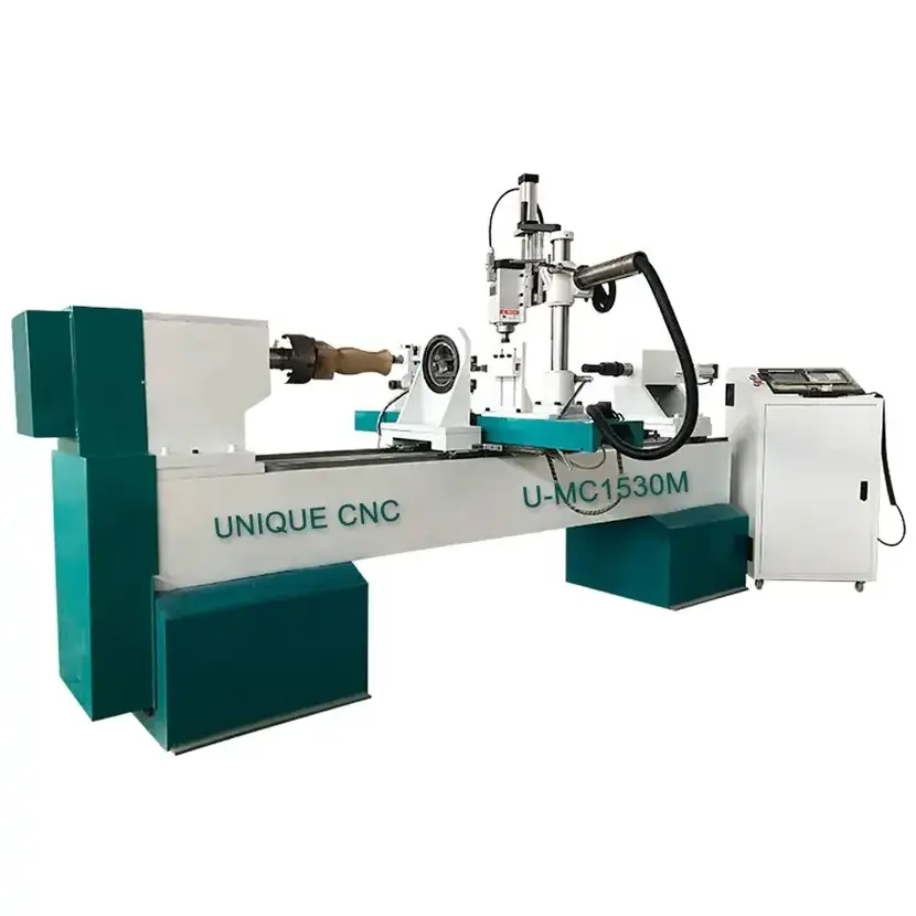 Large carrying capacity cnc wood lathe machine feeder cnc wood lathe machine wisdom cnc wood lathe