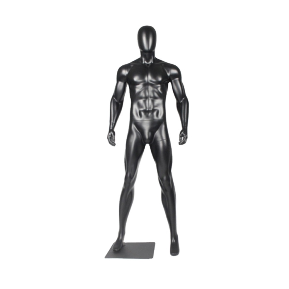 Male Mannequin Dummy Stand Sport Base Torso Mannequins Window Display Metal Men Full Body Muscle Male Factory Plus Size