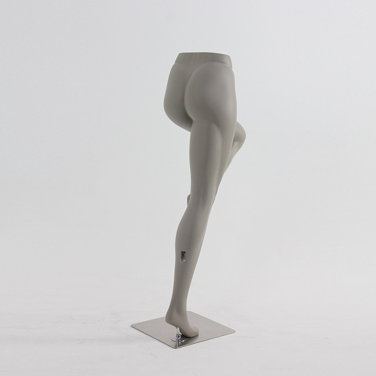 Fiberglass lower body female mannequin legs for woman sport pants display