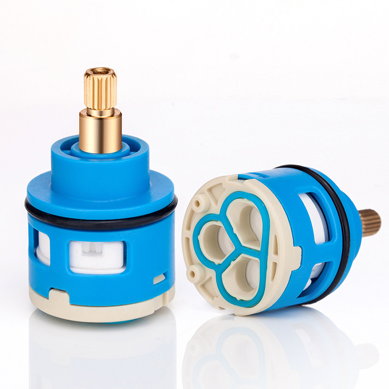 Brass Stem Faucet Thermostatic Cartridge Blue Ceramic Cartridge  Bathroom Special For Shower And Mixed Water Heater