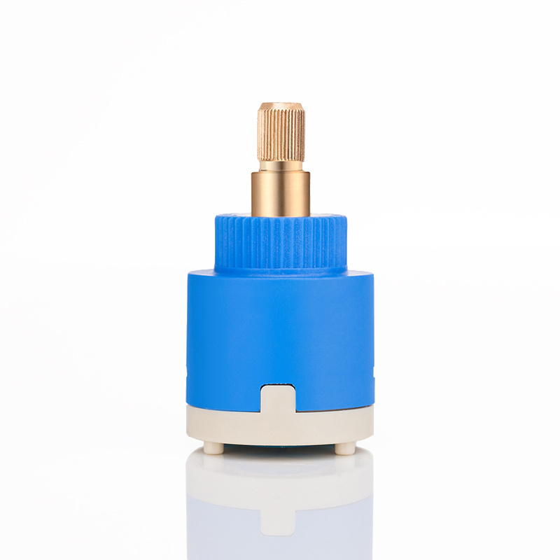 Blue Ceramic Cartridge  Bathroom Special For Shower And Mixed Water Heater Brass Stem Faucet Thermostatic Cartridge