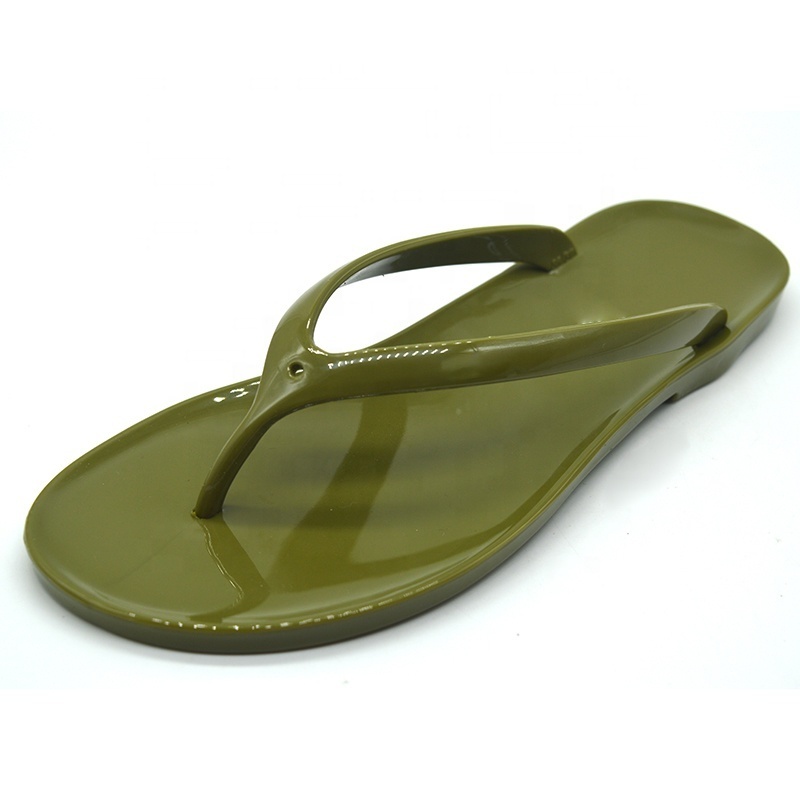 Flip flop jelly shoes for women plastic slippers