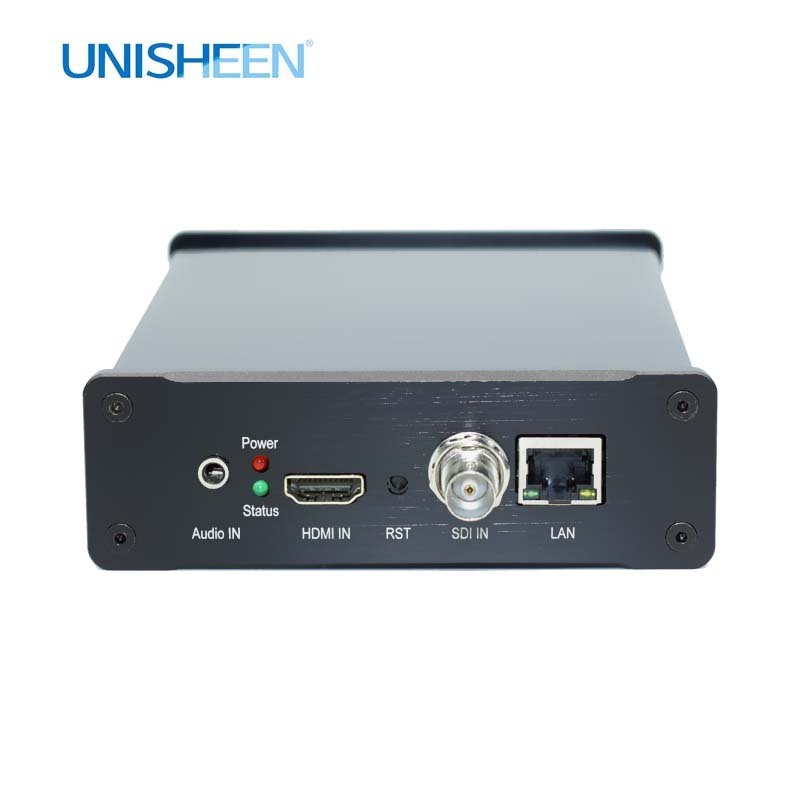 Dual Video HDMI SDI Video Capture Box Card Encoder SRT RTMP UHD Live Streaming IP Encoder IPTV Youtube Facebook