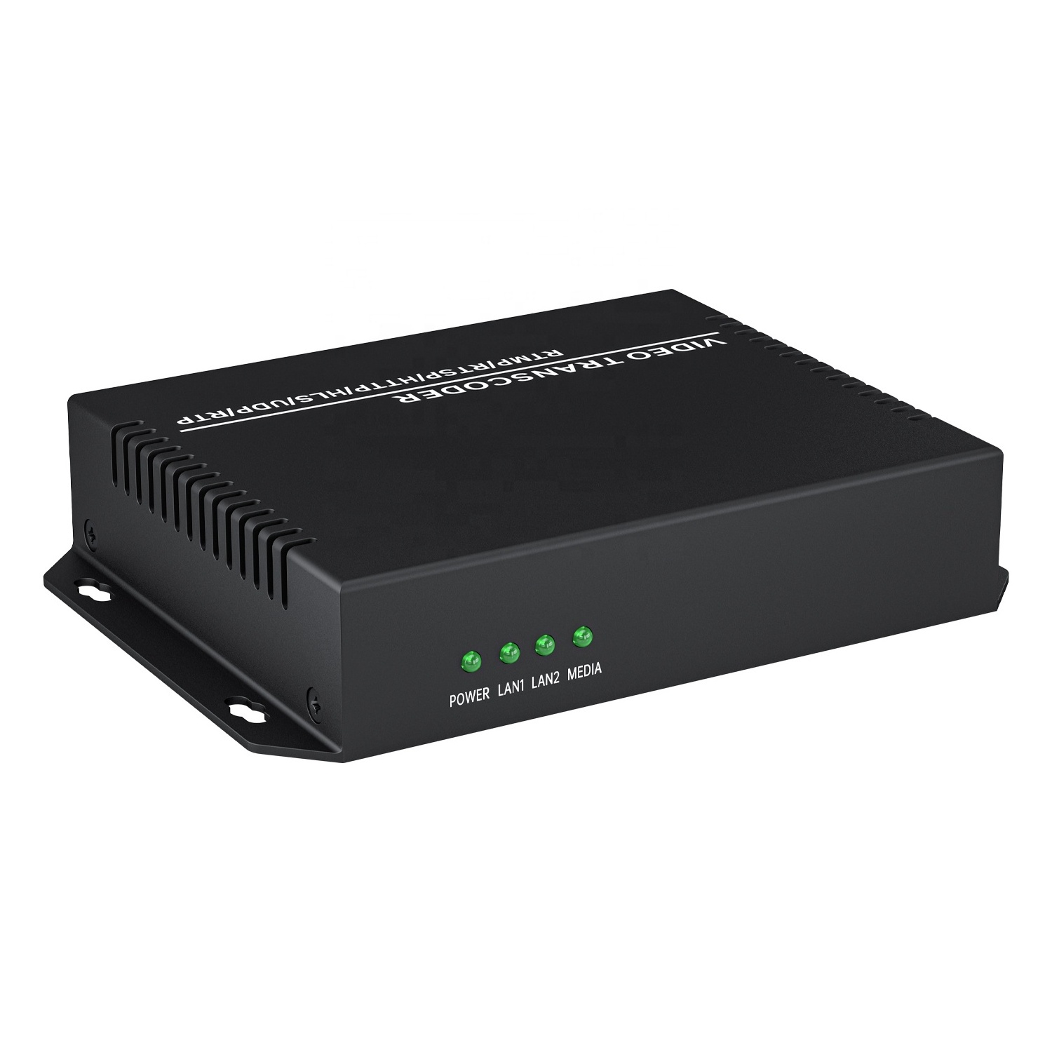 Custom Made ExChange Protocol 1080p Transcoder IP Transmitter IPC NVR 8 Channel RTSP UDP  RTMP Video Capture Card Box Encoder