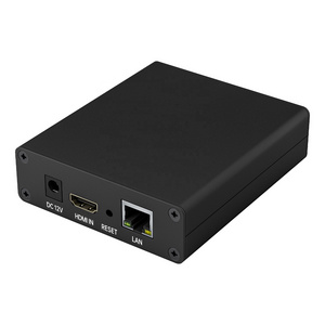 Custom Made RTSP RTMPS UDP Low Lantency Youtube Transmit Computer NVR H.264 HDMI Video Capture Box Card IP Encoder