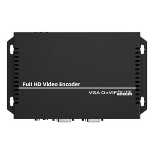 VGA H.265 H.264 Capture Stream Low Lantency Transmitter Camera to Ip live Broadcast Facebook Youtube Ustream Wowza Video Encoder