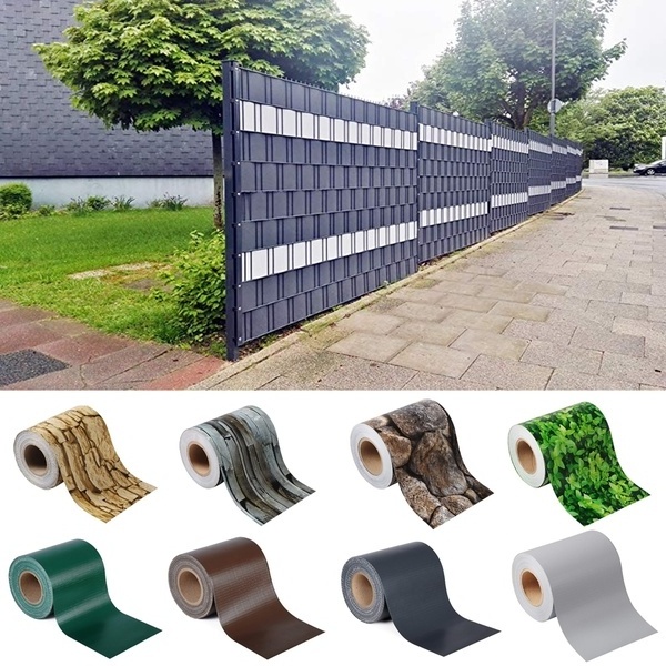 Outdoor Garden PVC Weave Fence Tape/privacy fence screen/Garden Fence for Chain-Link Weave pvc fence