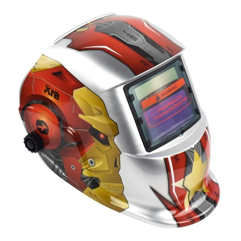 Professional MIG welder custom replace battery  iron man welding helmet for sale