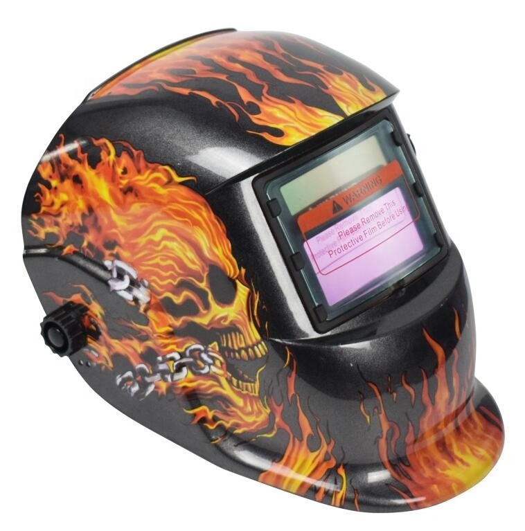 CE Certified Cheap Electric Custom Fashion Auto Darkening Welding Face Shield Mask Helmet For Sale