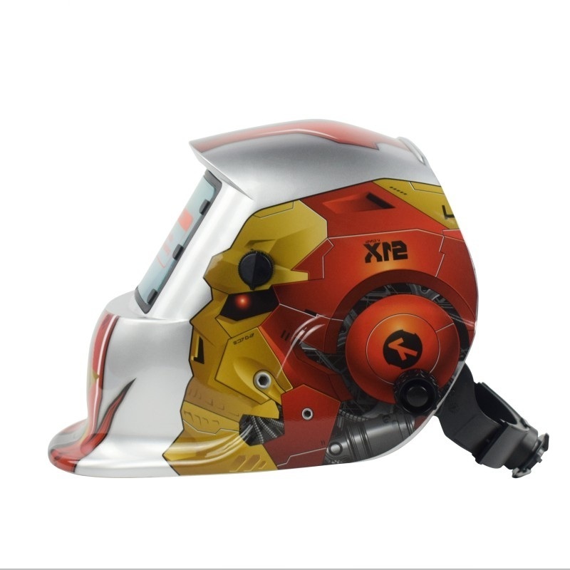 Professional MIG welder custom replace battery  iron man welding helmet for sale