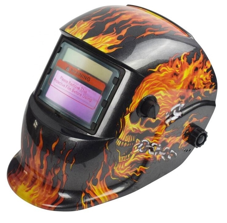 CE Certified Cheap Electric Custom Fashion Auto Darkening Welding Face Shield Mask Helmet For Sale