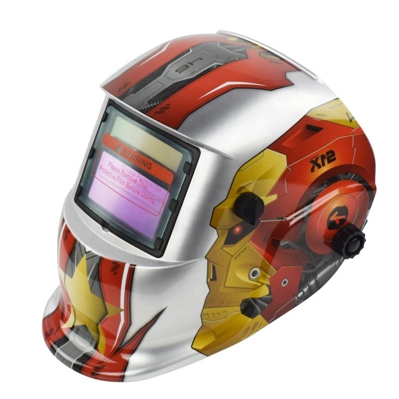 Professional MIG welder custom replace battery  iron man welding helmet for sale