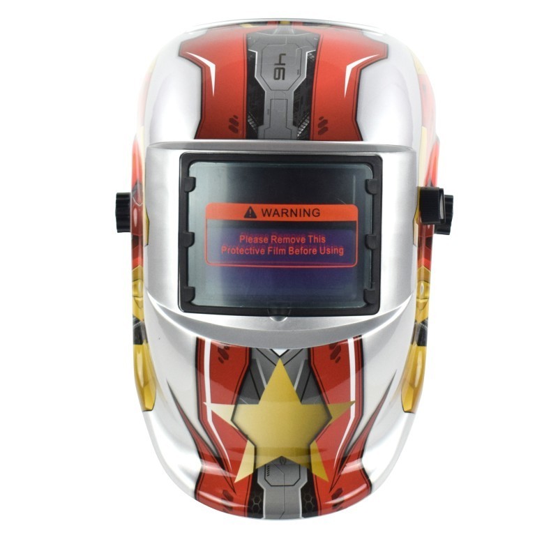 Professional MIG welder custom replace battery  iron man welding helmet for sale