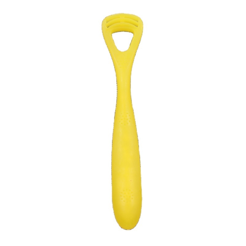 OEM Color Rubber Scraper Soft Baby Tongue Cleaner