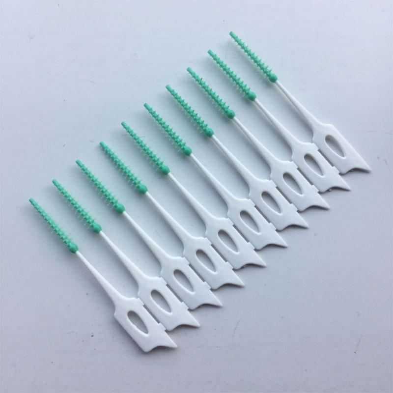 2024 Soft Rubber Interdental Brush Toothpicks cheap Wholesale