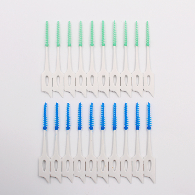 2024 Soft Rubber Interdental Brush Toothpicks cheap Wholesale