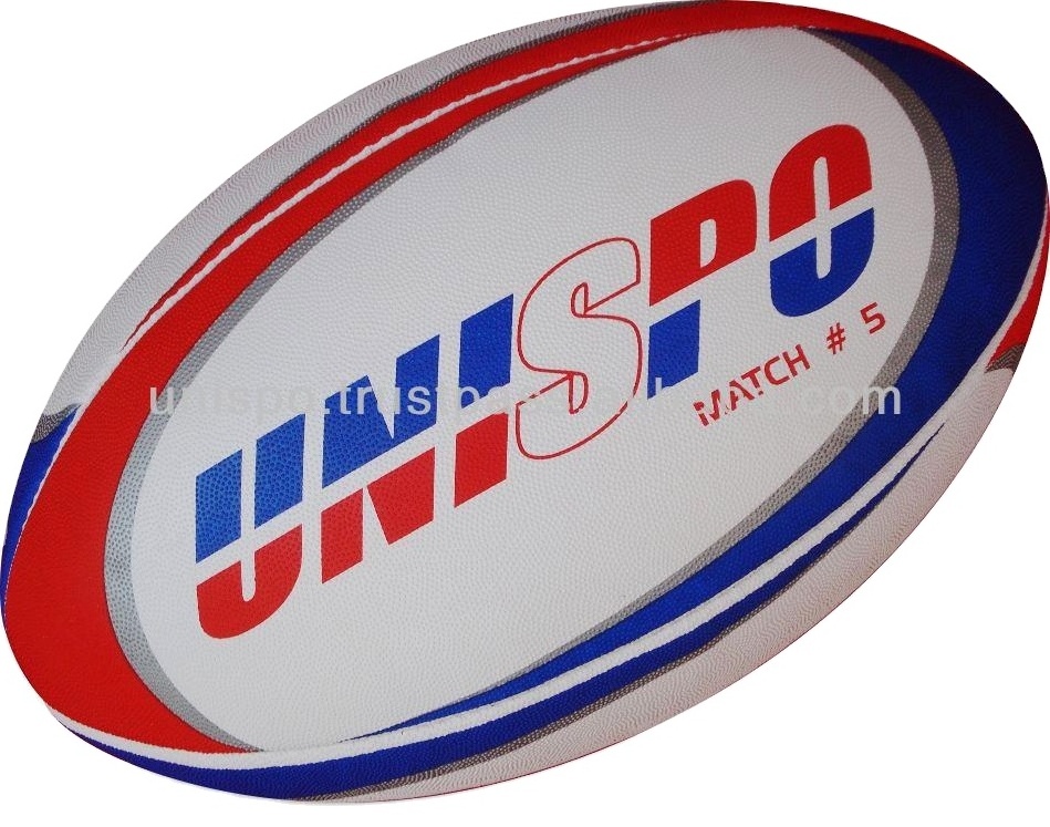 New Arrival Premium Match Rugby ball Synthetic Rubber Made Sports Rugby Football / Rugby Ball With Long Lasting Grip And Bladder