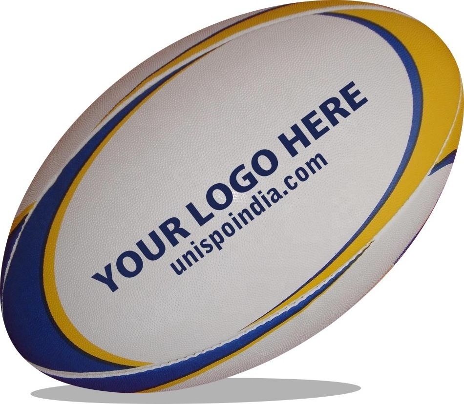 New Arrival Premium Match Rugby ball Synthetic Rubber Made Sports Rugby Football / Rugby Ball With Long Lasting Grip And Bladder