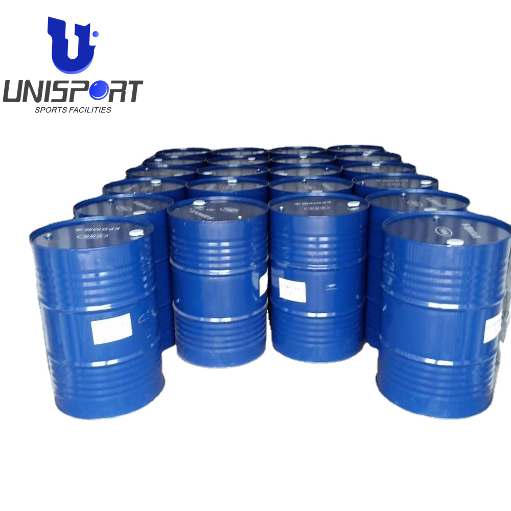 UNIsport aliphatic pu binder epdm granule cheap price for running track material poured rubber flooring epdm adhesive